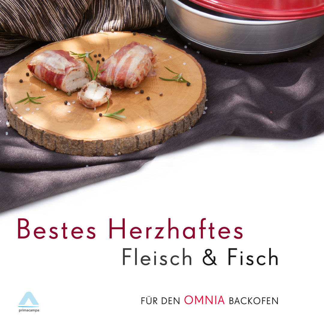 Bestes Herzhaftes - Fleisch & Fisch - für den OMNIA Backofen
